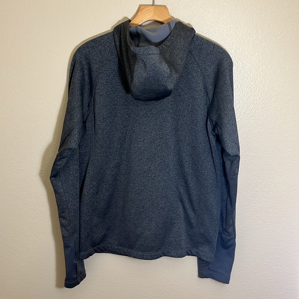 The North Face Gray Zip Hoodie Sweatshirt - Picture 7 of 11
